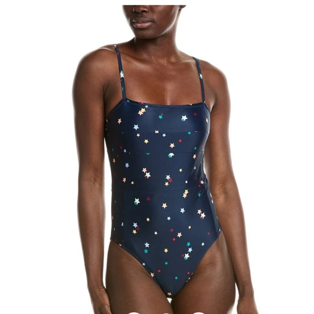 NWT Summersalt Oasis One-Piece Swimsuit Deep Sea Scatter Scars Sz 10